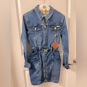 💎NWT💎 BABY PHAT DENIM SHIRT DRESS